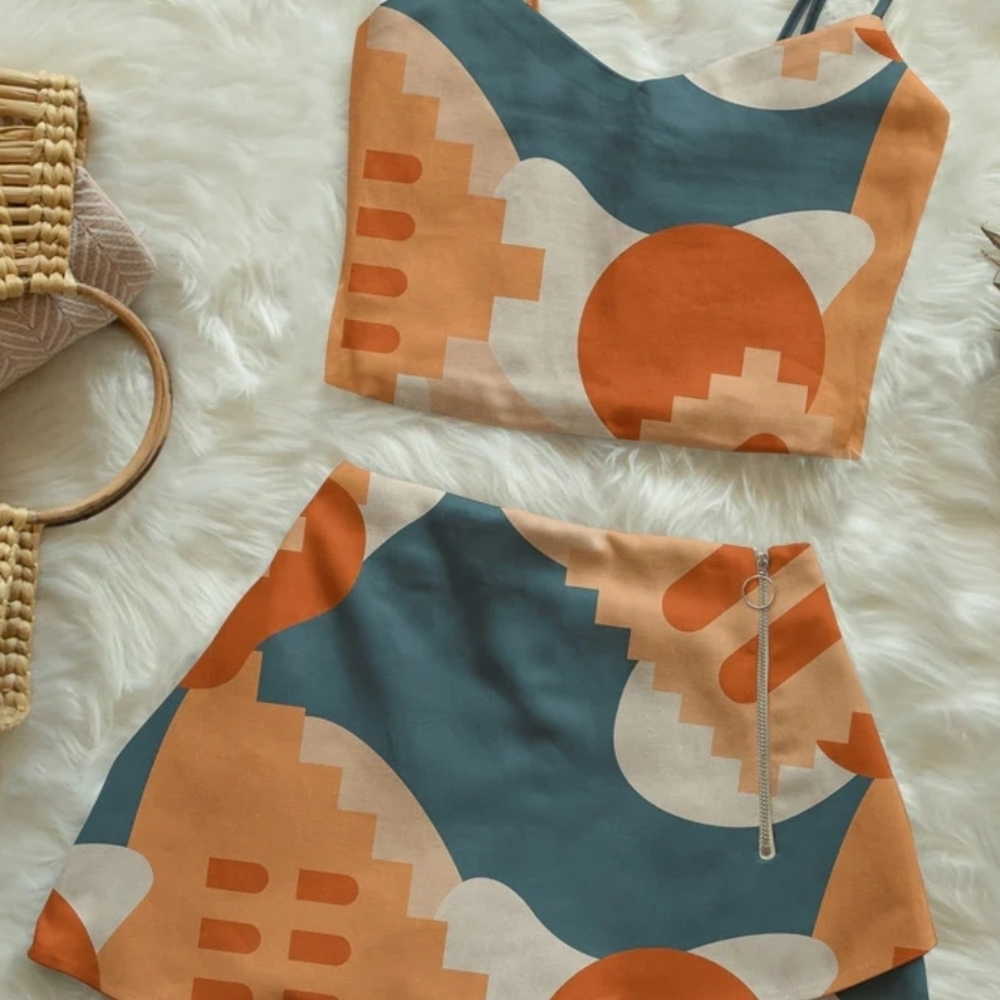 NWT Averie Alora Shorts Set (L)